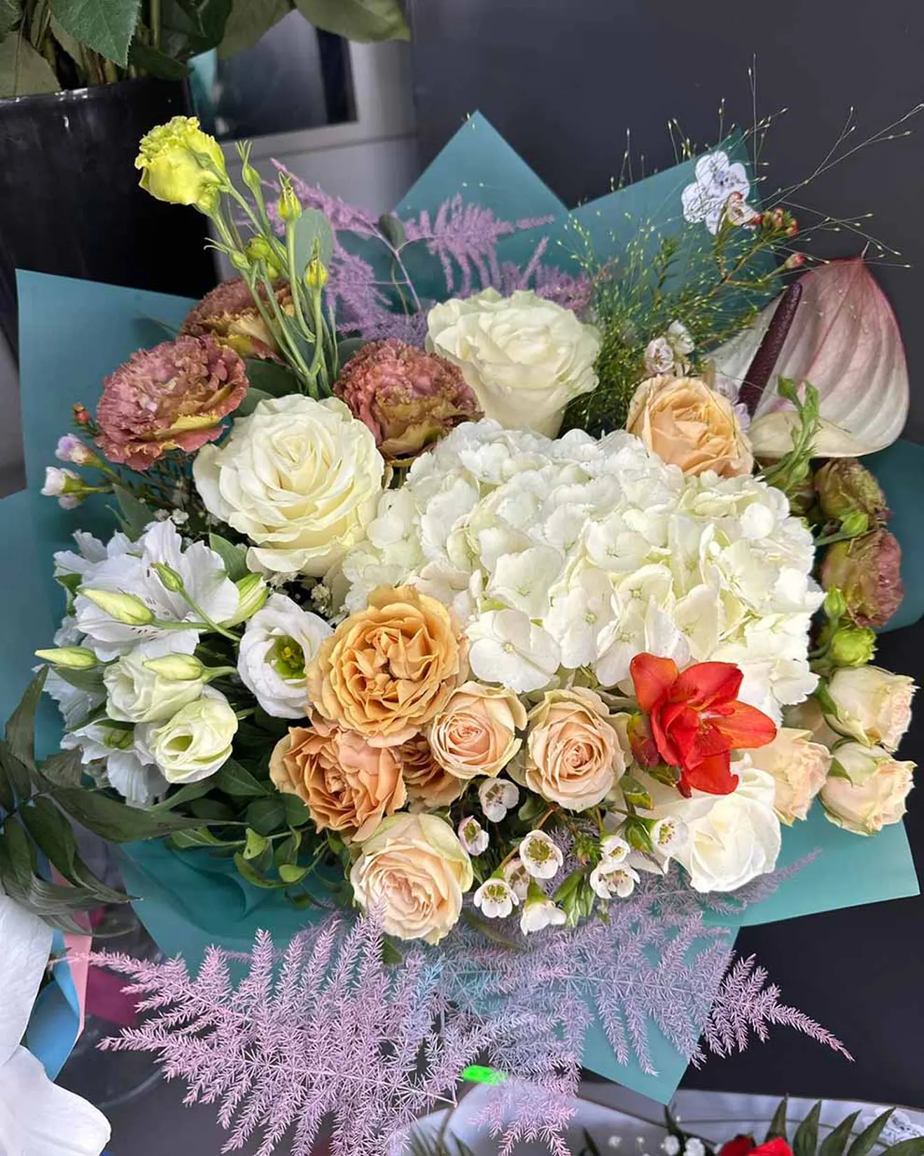 Buchet "Mozaic vesel"