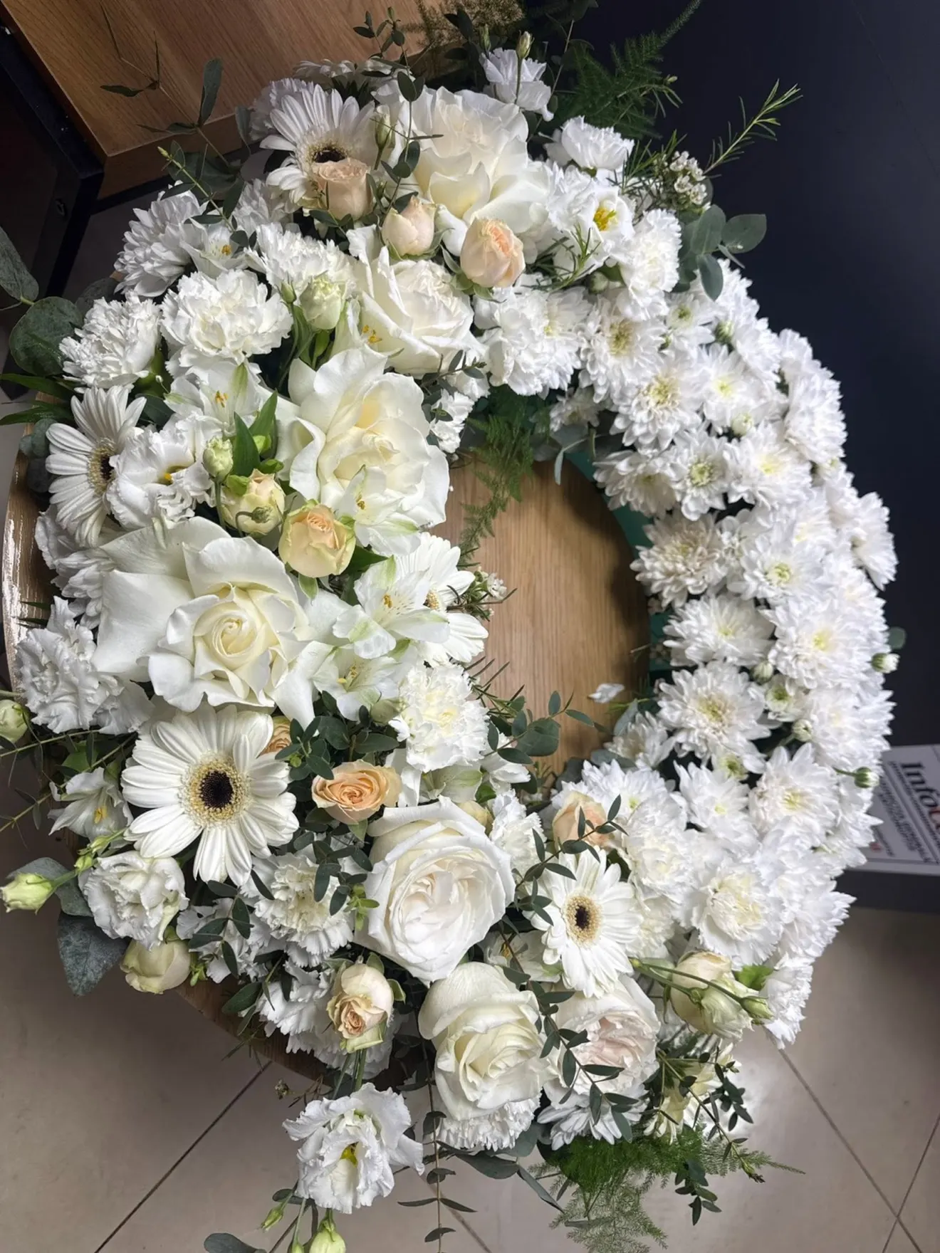 Coroană funerară "Rămas bun"